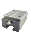 Close-up view of block bearing from HSR55R HSR55LR Linear Guide Rail System 2000mm with smooth sliding block for precise CNC motion