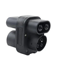 Ccs2 To Ccs1 Dc Adapter Built Tough For Electric Cars 250 Amp 200 Kilowatt 1000 Volt Plug And Play Ev Charger Connector detail view.