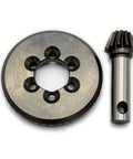 Hard Chrome Steel Front Or Rear Spiral Cut Differential Ring And Pinion Gear 43 Teeth 12T For Axial One Sixth SCX6 RC Car Upgrade