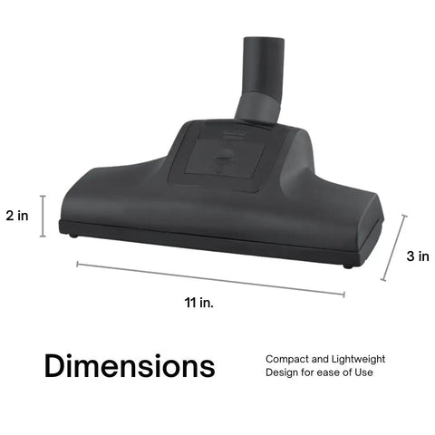 Air Driven Central Vacuum Powerhead For Deep Carpet Cleaning With Turbine Technology That Lifts Dirt Dust And Pet Hair