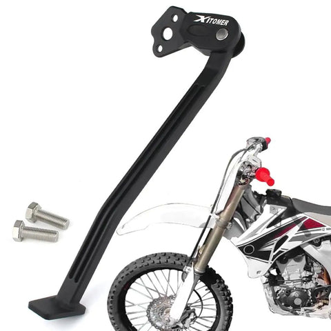Aluminum Dirt Bike Kickstand For Yamaha YZ250F YZ450F 2006 2007 2008 2009 Lightweight Side Stand Foot Support, Easy Parking