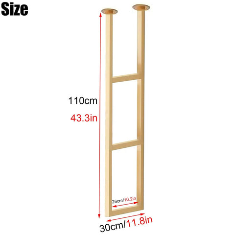 Knockout Heavy Duty Floating Shelf Brackets Built To Hang Big Loads Rust Resistant Steel Ceiling Mount Shelf Supports With All Required Screws Ace Your Kitchen Or Bar Decor Game Today Fast, 110cm tall gold steel design.