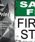 12 By 8 Inch Aluminum First Aid Station Sign For Workplace Safety Rugged Rust Resistant Metal With Crisp Print