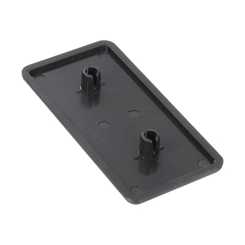 Top view of Ten Pack Extruded End Cap Nylon 40x80mm T Slot Aluminum Profile 4080 European Standard for Trolley Fish Tank Rack Black