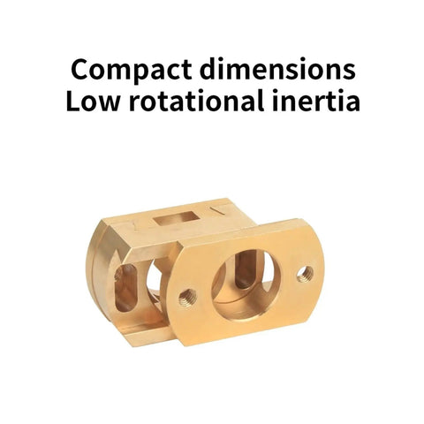 Upgrade Your 3D Printer With These Cool Oldham Couplers For V2 Cr10 And Cr10s Machines Featuring A Snazzy Z Axis Brass Linkage That Smoothly Connects T8 Screws For Hot Bed Builds Made For Fast Printing Vibes. Brass Oldham coupler with compact dimensions for 3D printer Z-axis T8 lead screws