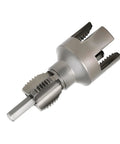 Super Tough 20Mm And 25Mm Water Pipe Threader Attachment For Electric Drill, durable steel construction for effortless threading.