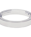 Clear hood from Three Piece Dust Extraction Hood Kit For MR23 Series Routers Edge Forming And Flat Surface Routing With Front Or Back Facing Hoods