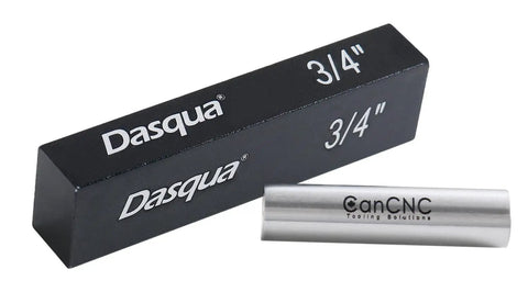 3/4 inch Dasqua aluminum precision setup blocks, part of Fifteen Piece Inch Precision Setup Blocks Set From One Sixteenth To Three Quarters Inch Aluminum Black Anodized Pro Grade With One Two Three Block For Fence And Gauge Setup