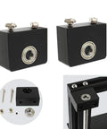 Aluminum Z Axis Leadscrew Top Mount Upgrade for CR 10 CR 10S Ender 3 Ender 3 Pro and Ender 3 V2 3D Printers, metal Z rod holder