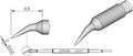 Diagram of C210002 Pro Grade Precision Soldering Tip for T210 Spitz showing tip dimensions for SMD work and precise rework.