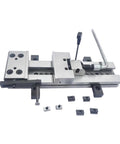 Heavy Duty Cnc Workbench Vise Rock Solid Clamping Fixture For Industrial Grinding And Precision Milling Shops Total Game Changer That Locks Parts Tight Every Day, gray iron construction