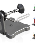 Heavy Duty Reel Stand Dispenser For Solder Wire Spools And Magnet Wire Rolls Aluminum Desktop Or Wall Mount Holder with wire spools