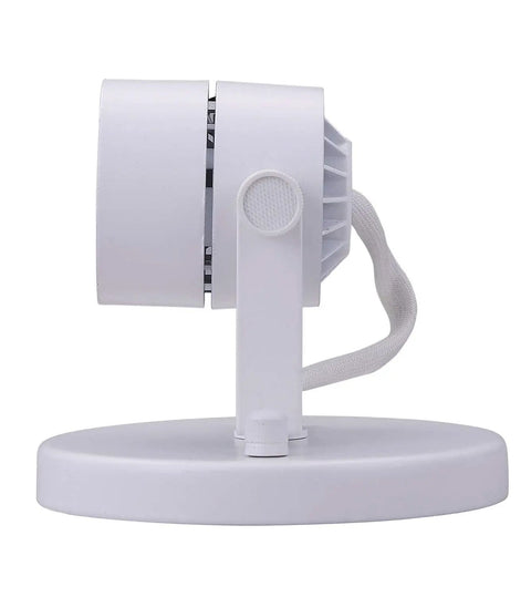 Side view of a LED Flush Mount Ceiling Spotlight Dimmable 8W 600 Lumens Bright As Day Warm White 3000K With Adjustable Tilt