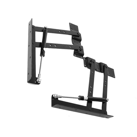 Heavy Duty Lift Up Coffee Table Mechanism With Hydraulic Hinges 2 Pack, rust-resistant steel, supports up to 50kg