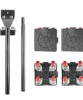 Heavy Duty Furniture Movers With 360 Degree Rotating Wheels Lifter Dolly For Sofa Refrigerator Cabinet And More 440 Lbs Capacity