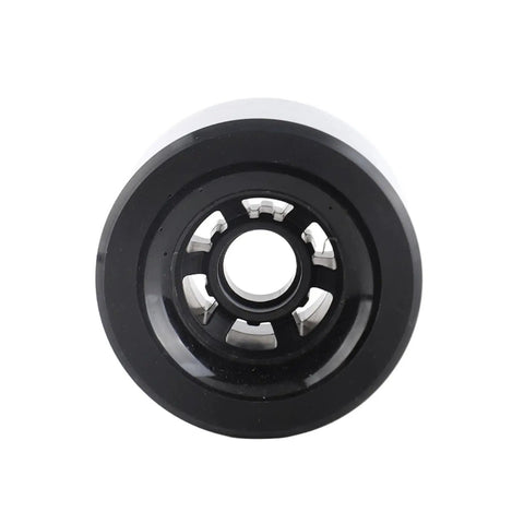 Top view of 80A PU Shockproof Electric Scooter Tire Replacement For 3 Inch Wheels Easy Install Dope Grip Smooth Ride For Scooters And Skateboards DIY Enthusiast Approved