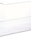 Clear plastic Door Shelf Bin 242071301 Replacement for Frigidaire Refrigerator, showcasing durable design and easy installation.