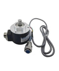 Rugged 58mm Optical Incremental Encoder With 5 Vdc Line Driver And 1000 Ppr, IP65 Waterproof, Stainless Steel Shaft, Mechanical Rotary Encoder For Industrial Control Systems And Tough Environments, with cable