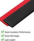 Black and red tubing from 127Pcs Heat Shrink Tubing Assortment In Black 2 To 1 Shrink Ratio 7 Sizes Waterproof Electrical Insulation Tube Kit