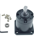 Kickass 42Mm Series Stepper Motor Gearbox With 36Mm Planetary Reducer Delivering Smooth High Torque Output For Industrial Automation and Robotics Builds That Never Skip A Beat, shown with screws and gear.