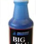 Big Blu Micro Leak Detector bottle front view, blue plastic, spray top, 1 Qt.