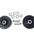 Universal Dryer Drum Roller Kit Replacement For Speed Queen RB170002 510708 And Alliance Dryers with nylon rollers and steel bearings