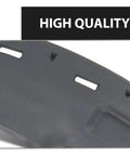 G-PLUS TPE dash cover for Dodge Ram 1994–1997 pickup, gray, front view.