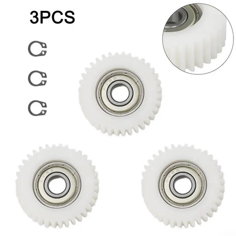 Three Pack 36T Electric Bike Wheel Hub Planetary Gears With Bearing Nylon Gear Set For Ebike Motor Upgrade Pro Grade