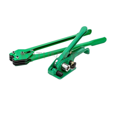 Dude, this portable manual strapping machine is totally rad for packing. Lightweight handheld tool for sealing PET plastic and steel.