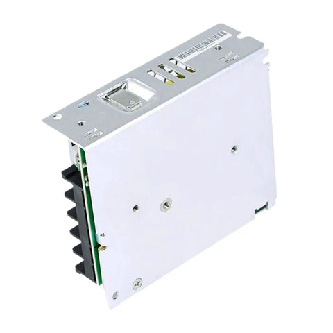 Solid Core Switching Power Supply Serving Up Steady 24 Volt 1.5 Amp 36 Watts in compact steel enclosure with passive cooling.