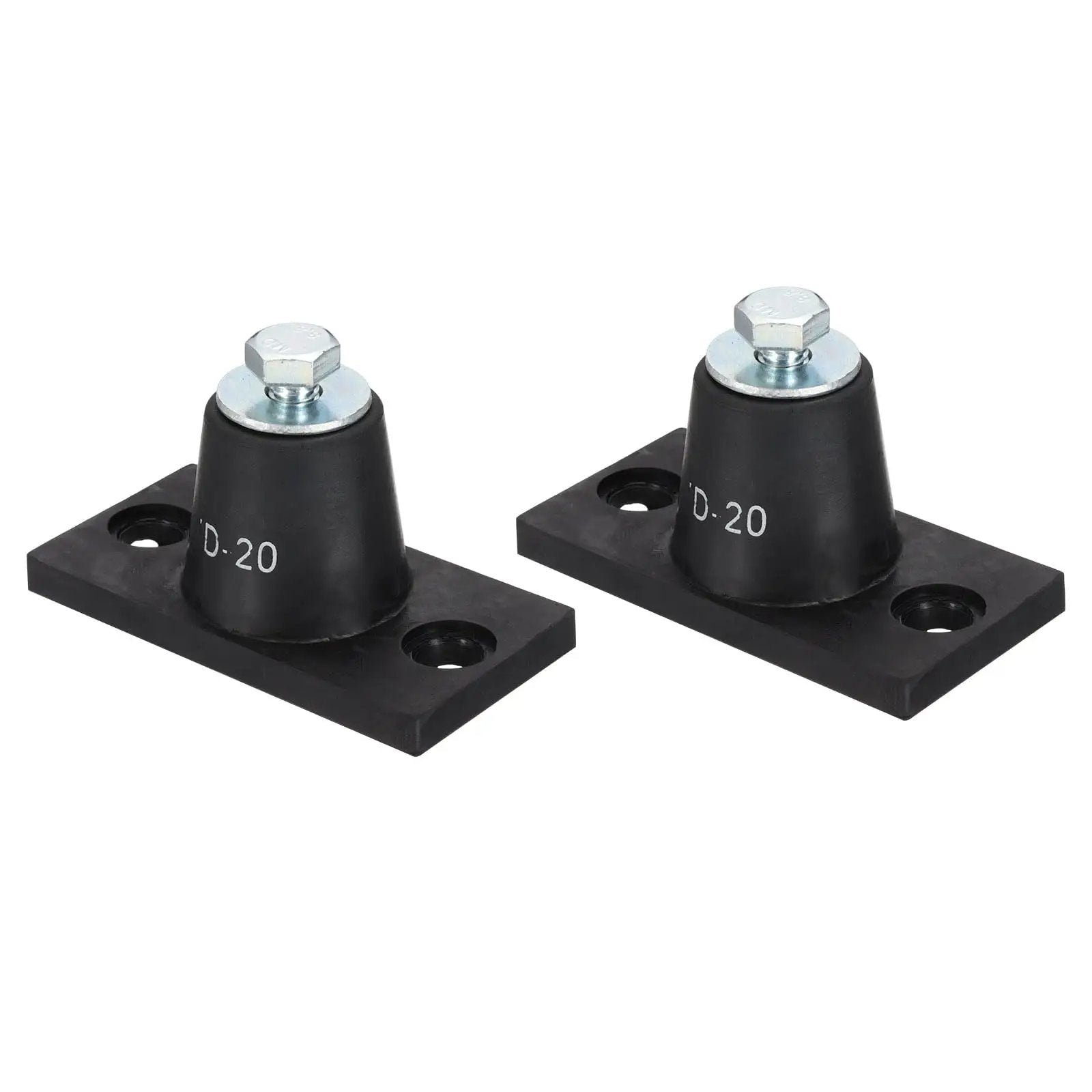 Heavy Duty Anti Vibration Rubber Brackets 20kg Two Pack