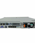 Dual Intel Xeon Gold 6144 Enterprise Rack Server Packing One TB Ram And Thirty TB NVMe Storage back view with ports and cooling fans.