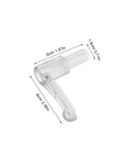 4 Piece Plastic Candy Machine Gear Assembly With Wear Resistant Lever, Universal Gumball And Candy Dispenser Parts Replacement, Fits Most Machines, No Fuss Install, Durable Turntable Gear, clear plastic lever gear, 6cm