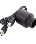 All-in-One Astronomy Eyepiece Camera With 2MP Telescope Imager in metal housing, shown with USB cable for connection to devices.