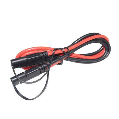 KickAss 10Awg SAE Extension Cable Slick Dc Power Cord Superflex Silicone Wire Stays Soft In Chill Weather Heavy Duty Lead for ATVs and lawnmowers.
