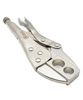 H6 V Grip Crimper for 1/4 and 3/8 inch hose with 2 openings and 2 dies, heavy duty alloy steel, nickel plated, on white background