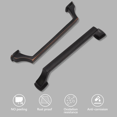 Two Pack Center To Center 128mm Matte Nickel Brushed Finish Cabinet Pulls For Kitchen Cabinets And Dressers, stainless steel handles