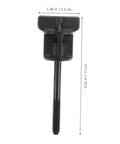 Spare Tire Hold Down Bolt Aluminum Tire Screw Nut Lock For Cars Fit Civic HRV Secure with 3.5 cm head, 11 cm length.
