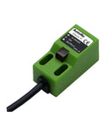 Inductive Proximity Sensor SN04N NPN NO Square LED Light Motion Switch For Automation Projects Industrial Machinery With Pro Grade Sensing And Fast Response In Harsh Environments, green plastic body with cable