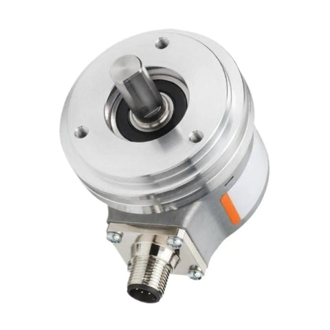 Rotary Encoder For Industrial Automation And Motion Control With Precise Position Feedback, Top Notch Speed Output, Easy Wiring, And Wide Compatibility For Robotics, Servo Motors, Packaging Lines, And Path Planning on metal housing