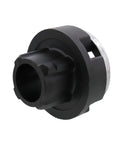 Steel Dragon Tools 550 Portable Handheld Pipe Threader die head for 1/2 to 1-1/4 inch pipes, durable black design.