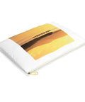 Small Outrigger Canoe Sunset Molokai Hawaii Themed Accessory Pouch Go To Travel Organizer With Zipper Closure 8.35 In Long 5.98 In High