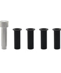 Door Hinge Pin Liners And Bushings Kit For Jeep Wrangler TJ YJ CJ LJ 1986 2006 With Removal Tool Easy Rustproof Replacement To Make Doors Open Smooth Quiet No More Squeaks And Wobble Free DIY Install, 5 ABS parts