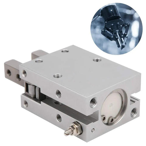 Pro Grade Pneumatic Air Cylinder With M5 X 0.5 Dual Action And Single Acting Non Contact Magnetic Switch 20 25 32 mm Bore