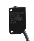 Machine Vision Sensor E3Z-D81 30-100mm Diffuse Reflection Photoelectric Switch With Light/Dark PNP Output, 10-30VDC Infrared Sensor For Industrial Automation And Pro Grade Quality Control, black housing with cable