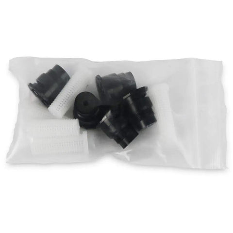 5 Pack 15 Ft 180 Degree Sprinkler Nozzles With MPR And Preinstalled Pressure Compensating Device in a clear bag
