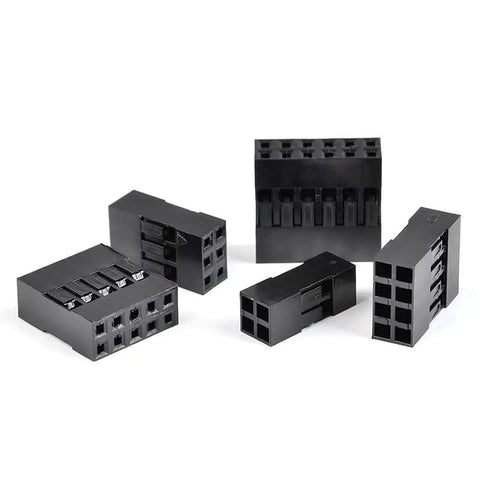 620 Piece Dupont Crimp Pin Connector Kit With 2.54mm Pitch JST SM Style Sockets shown in male and female variants