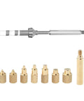 Heat Set Insert Tool Kit For 3D Printers TS101 TS100 936 Soldering Iron Adapter M2 To M8 Replacement Brass Knurled Nut