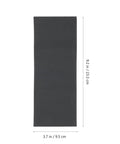 Grab This Fresh 45 Sheet Wet Dry Sandpaper Set With 120 To 5000 Grits For All Your Heavy Duty Wood Metal And Glass Projects That Last Super Long, showing a 9.2x3.7 inch black sanding sheet.