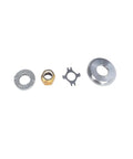 Hub kit components for 12 3/4 X 21 Pitch 3 Blade Aluminum Outboard Boat Propeller With Hub Kit 15 Spline Replacement For Mercury